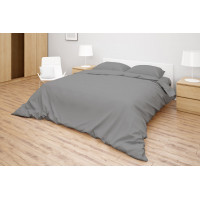 Комплект білизни Simple колір Light Grey, розмір Двоспальний