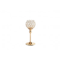 Кришталевий підсвічник Crystal Candle S-Gold (Розпродаж)