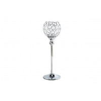 Кришталевий підсвічник Crystal Candle M-Silver (Розпродаж)