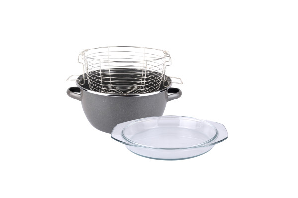 Фритюрниця PARMA з кришкою 24 см VITRINOR 5.2 л