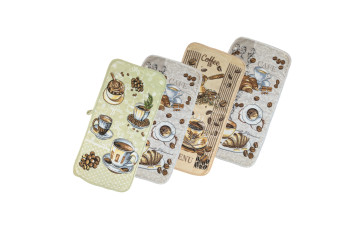Набір кухонних рушників 4 шт 24x48 см Кава 1 HomeBrand