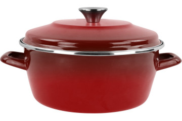 Каструля антипригарна GARNET з кришкою 26 см 5 л VITRINOR