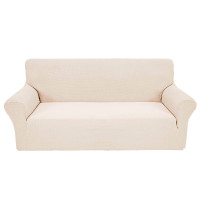 Чохол на диван 4-місний Corn Fleece, айворі Love You
