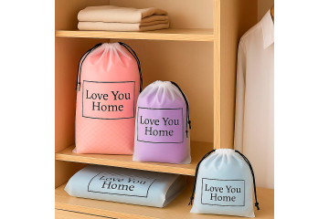 Набір сумок для зберігання на зав'язках 35х45-15 шт. LoveYouHome