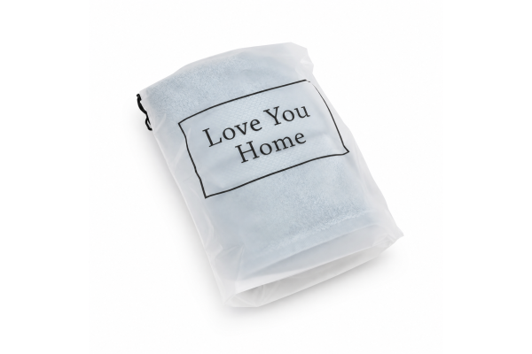 Рушник махровий однотонний м'ятний LoveYouHome