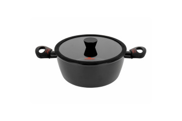 Каструля з кришкою CHEF COLLECTION із антипригарним покриттям VITRINOR 24 см 3.8 л