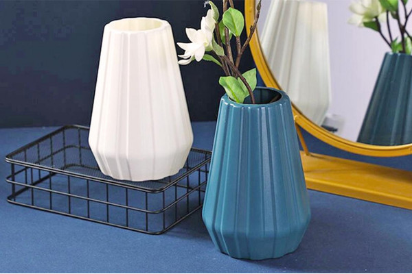 Пластикова ваза Morandi Style 2 White (Розпродаж)