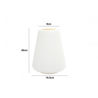 Пластикова ваза Morandi Style 2 White (Розпродаж)