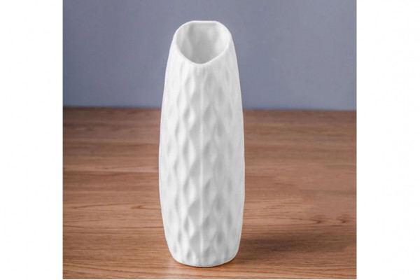 Пластикова ваза Morandi Style 5 White (Розпродаж)