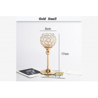 Кришталевий підсвічник Crystal Candle S-Gold (Розпродаж)