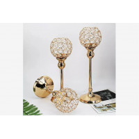 Кришталевий підсвічник Crystal Candle S-Gold (Розпродаж)