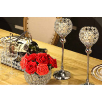 Кришталевий підсвічник Crystal Candle M-Silver (Розпродаж)