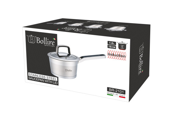 Ківш із кришкою PALERMO BOLLIRE 16 см 1.6 л