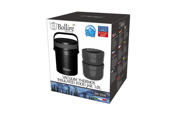 Харчовий термос BR-3506 BOLLIRE 1 л