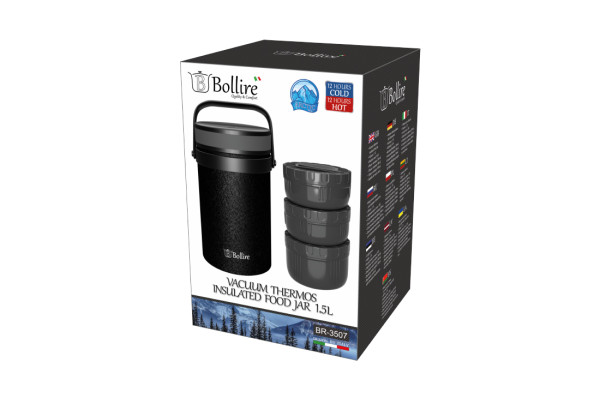 Харчовий термос BR-3507 BOLLIRE 1.5 л