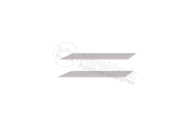 ОПЦІЯ Полиці Довгі (2шт) ШАФА-КУПЕ 1,5м Стандарт (М+Н)