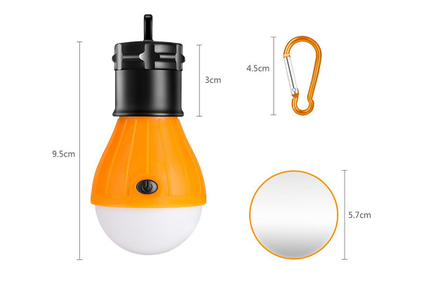 Підвісна лампа Portable Camping Lantern (на батарейках)