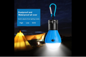 Підвісна лампа Portable Camping Lantern (на батарейках)