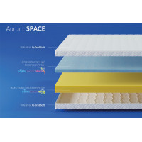 Матрац Highfoam Noble Aurum Space, розмір 80х200 см  (уцінка, Львів) 