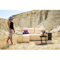 Ортопедичний диван Cube Shuttle NOVO, тип матраца Pocket Spring Cocos, VIII категорія тканин