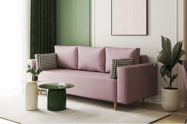 Ортопедичний диван Mekko Oslo, тип матраца Lux, II категорія тканини