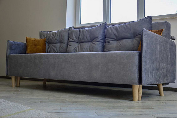 Ортопедичний диван Mekko Scandi (Сканді), тип матраца Bonel Standart Hard Plus, IV категорія тканини
