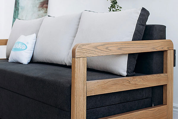 Ортопедичний диван Mekko Orion (Оріон), тип матраца Pocket Spring Cocos, III категорія тканини