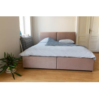 М'яке ліжко Mekko Enzo (Ензо), розмір 160x190 см, Акційна тканина