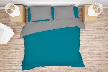 Комплект білизни Simple колір Capri Breez - Light grey