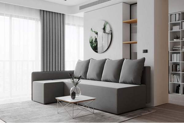 Ортопедичний диван Mekko Like, тип матраца Light, Акційна тканина