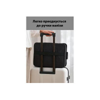 Сумка-органайзер для документів із кодовим замком чорна LoveYouHome