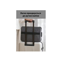 Сумка-органайзер для документів із кодовим замком сіра LoveYouHome