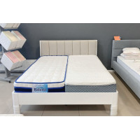 Ліжко К'янті вільха білий, розмір 160x200 см (Розпродаж)