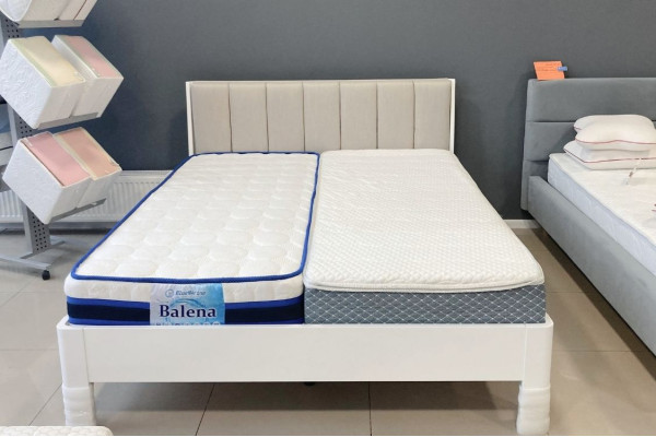 Ліжко К'янті вільха білий, розмір 160x200 см (Розпродаж)
