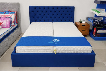 М'яке ліжко Назар, розмір 160x200 см (Розпродаж)