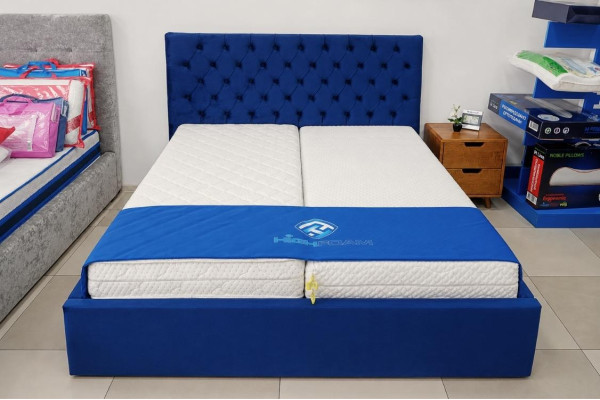 М'яке ліжко Назар, розмір 160x200 см (Розпродаж)