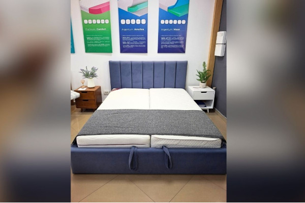 М'яке ліжко Juliya (Джулія), розмір 160x200 см, ІІІ категорія тканини (Розпродаж) М'яке ліжко Juliya (Джулія), розмір 160x200 см, ІІІ категорія тканини (Розпродаж)