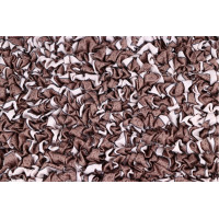 Еластичний чохол на 2-місний диван 3D Жатка мокко-бежевий Love You Italy