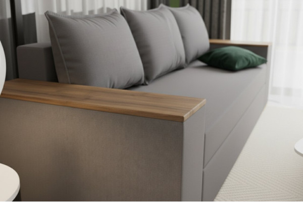 Ортопедичний диван Mekko Elite Comfort (Еліт Комфорт), тип матраца Light, Акційна тканина