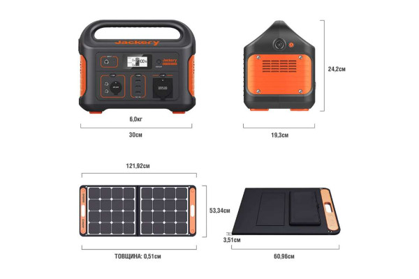 Портативна електростанція Jackery Explorer 500EU Портативна електростанція Jackery Explorer 500EU