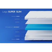 Матрац Largo Super Slim, розмір 90х200 см (Уцінка)